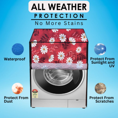 nurafiya Front Loading Washing Machine  Cover(Width: 62 cm, Multicolor)