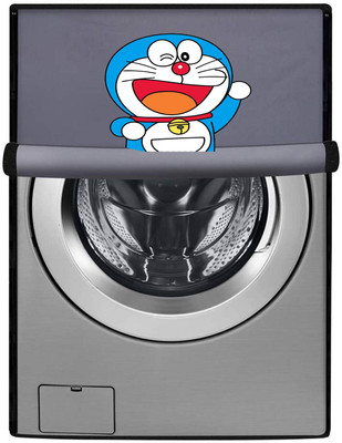 MMGRN Front Loading Washing Machine  Cover(Width: 55.2 cm, Grey)