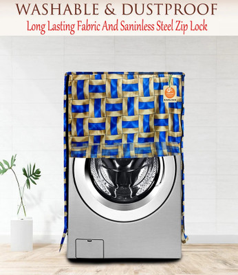 Kanushi Industries Front Loading Washing Machine  Cover(Width: 58 cm, Blue)