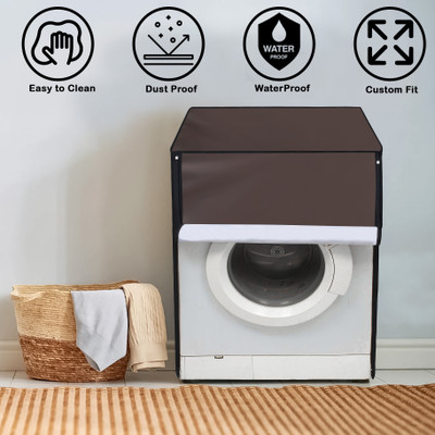Glory Care Front Loading Washing Machine  Cover(Width: 60 cm, Brown)