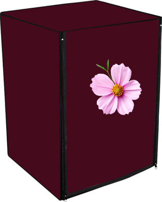 Adira Front Loading Washing Machine  Cover(Width: 61 cm, Maroon)