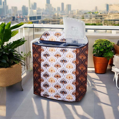 shrinitya Semi-Automatic Washing Machine  Cover(Width: 81 cm, Multicolor)