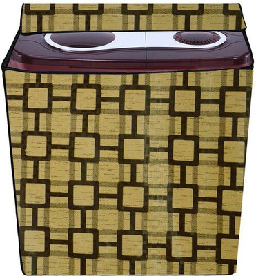 Decorly Furnishings Semi-Automatic Washing Machine  Cover(Width: 82 cm, Multicolor)
