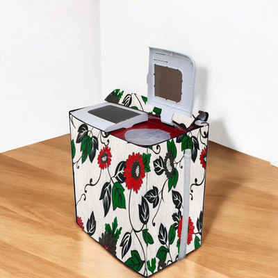 shrinitya Semi-Automatic Washing Machine  Cover(Width: 75 cm, Multicolor)