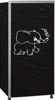 RG MART Refrigerator  Cover(Width: 54 cm, BLACK)