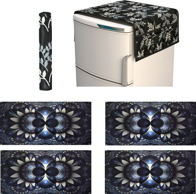 RichBox Refrigerator  Cover(Width: 3 cm, BLACK)