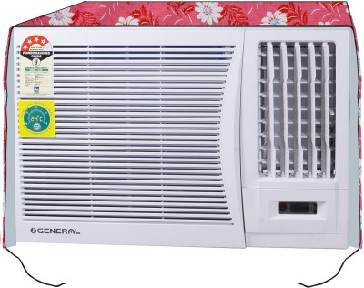 AAVYA UNIQUE FASHION Air Conditioner  Cover(Width: 68.58 cm, Pink,White)