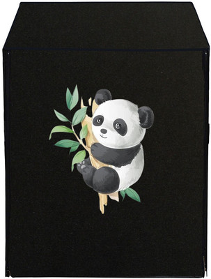 Archistylo Front Loading Washing Machine  Cover(Width: 66 cm, Black)