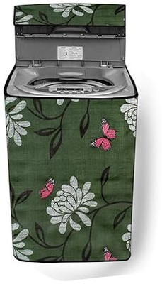 CoverCraft Top Loading Washing Machine  Cover(Width: 58 cm, Dark Green)