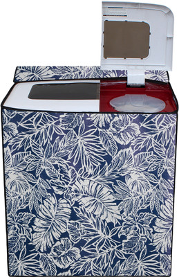 KingMatters Semi-Automatic Washing Machine  Cover(Width: 82 cm, Blue)