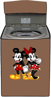 ME AND ME Top Loading Washing Machine  Cover(Width: 66 cm, Blue, Red)