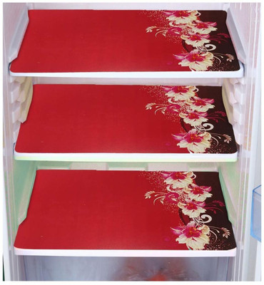 LooMantha Fridge Mat(Width: 30 cm, Red)