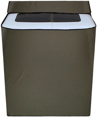 SAVEIT Semi-Automatic Washing Machine  Cover(Width: 91 cm, Green)