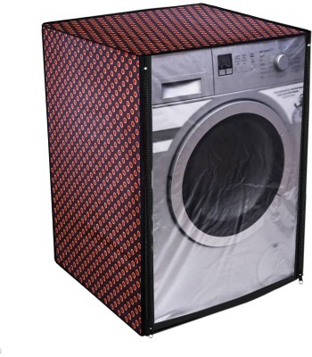 Housz Nation Front Loading Washing Machine  Cover(Width: 62 cm, Maroon)