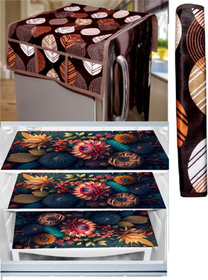 Flipkart SmartBuy Refrigerator  Cover(Width: 55 cm, Brown)