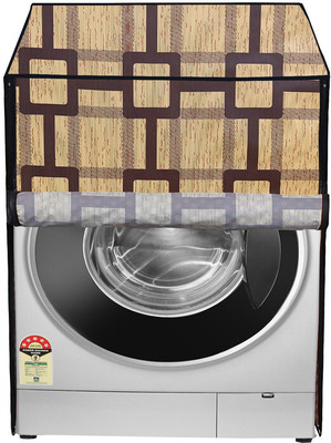 Archistylo Front Loading Washing Machine  Cover(Width: 70 cm, Yellowish, Orange)