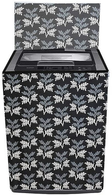 DADADEALS Top Loading Washing Machine  Cover(Width: 58 cm, Black Patti)