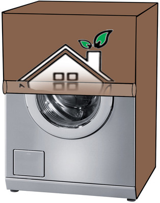 KVAR Front Loading Washing Machine  Cover(Width: 72 cm, Beige)
