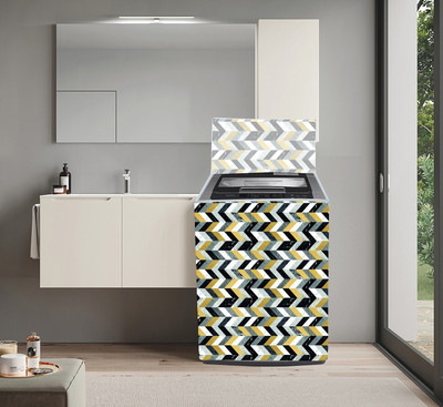 Kiwi Collections Top Loading Washing Machine  Cover(Width: 56 cm, MULTI COLOUR)