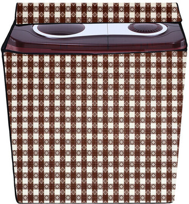 Decorly Furnishing Front Loading Washing Machine  Cover(Width: 90 cm, Multicolor)