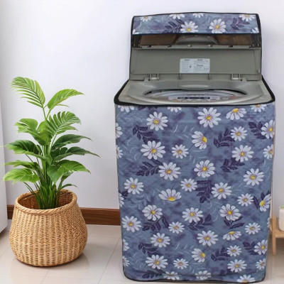Creadcraft Top Loading Washing Machine  Cover(Width: 58.42 cm, Blue)