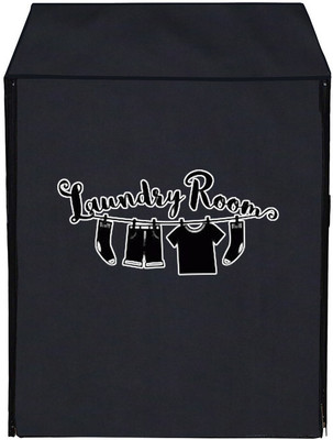Archistylo Front Loading Washing Machine  Cover(Width: 72 cm, Black)