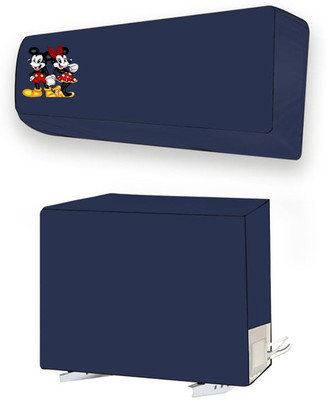 ME AND ME Air Conditioner  Cover(Width: 96.1999999999999 cm, Blue)
