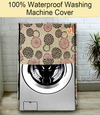 Flipkart SmartBuy Front Loading Washing Machine  Cover(Width: 55 cm, MAROON, Brown)