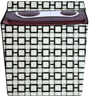 AAVYA UNIQUE FASHION Semi-Automatic Washing Machine  Cover(Width: 90 cm, Multicolor)