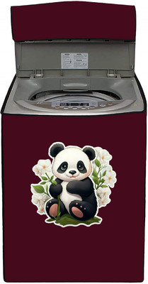 Delideal Top Loading Washing Machine  Cover(Width: 62 cm, Maroon)