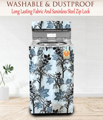 Kanushi Industries Top Loading Washing Machine  Cover(Width: 55 cm, Black)