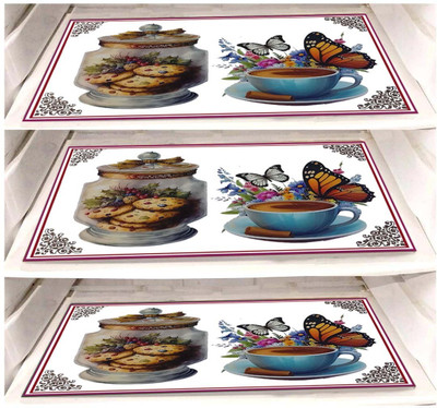 TORODINEART Fridge Mat(Width: 45 cm, Multicolor)