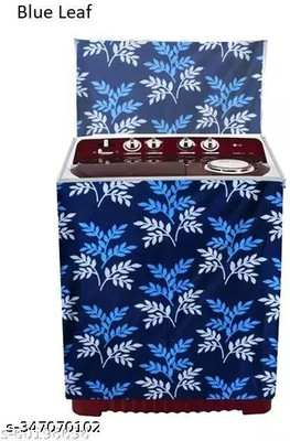 MSC Semi-Automatic Washing Machine  Cover(Width: 58 cm, Blueleaf)