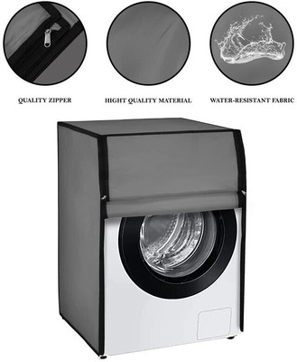 thesagartrade Front Loading Washing Machine  Cover(Width: 61 cm, Grey)