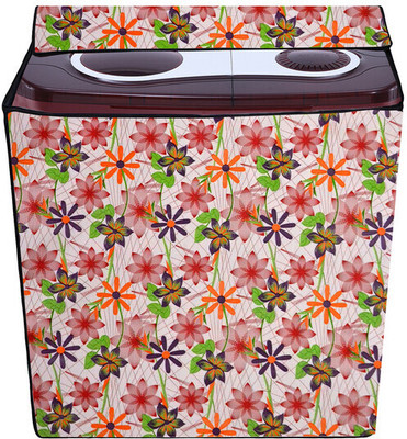 Rubieq Front Loading Washing Machine  Cover(Width: 80 cm, Multicolor)