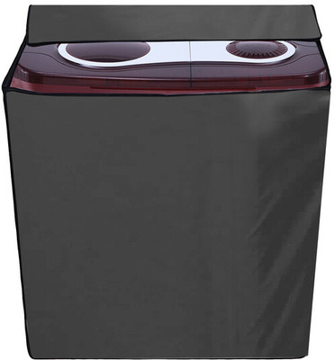 AAVYA UNIQUE FASHION Semi-Automatic Washing Machine  Cover(Width: 80 cm, Grey)