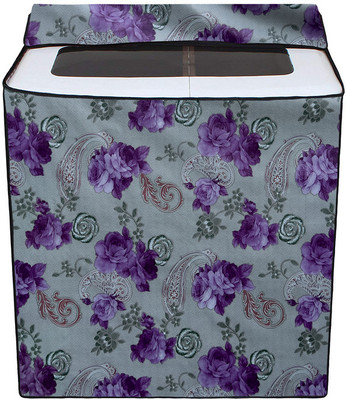 JM Homefurnishings Semi-Automatic Washing Machine  Cover(Width: 83 cm, Multicolor)