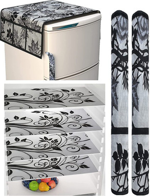 RichBox Refrigerator  Cover(Width: 55 cm, BLACK)