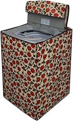 MVNK Group Top Loading Washing Machine  Cover(Width: 64 cm, Beige Floral)