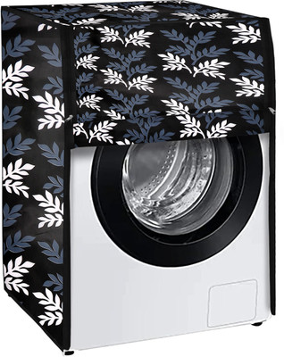 Mogne Fab Front Loading Washing Machine  Cover(Width: 63 cm, Black)