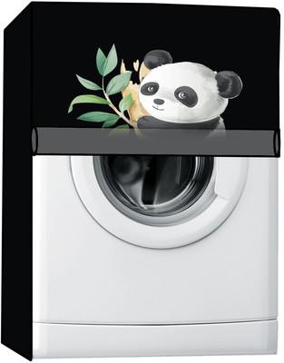 KVAR Front Loading Washing Machine  Cover(Width: 68 cm, Black)