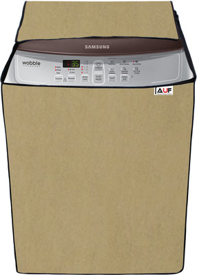 AAVYA UNIQUE FASHION Top Loading Washing Machine  Cover(Width: 63.7 cm, Gold)