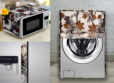 Comfort House Front Loading Washing Machine  Cover(Width: 58.42 cm, Brown)