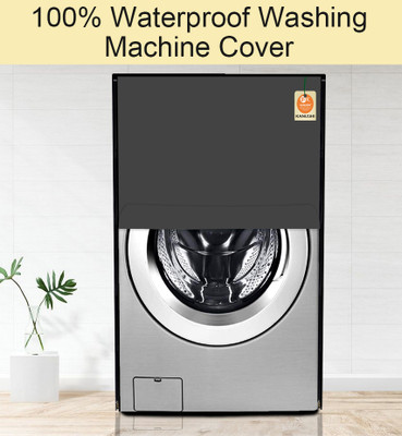 Flipkart SmartBuy Front Loading Washing Machine  Cover(Width: 55 cm, Grey)