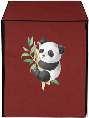 Archistylo Front Loading Washing Machine  Cover(Width: 64 cm, Maroon)