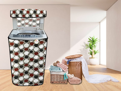 GURU-ISHMA Top Loading Washing Machine  Cover(Width: 58.42 cm, grey)
