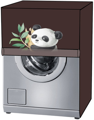 KVAR Front Loading Washing Machine  Cover(Width: 67 cm, Brown)