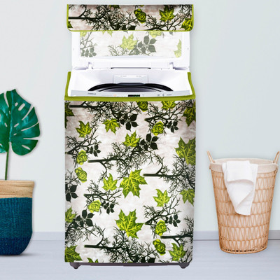 E-Retailer Top Loading Washing Machine  Cover(Width: 58 cm, Green)