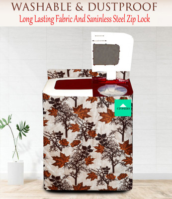 Crosmo Semi-Automatic Washing Machine  Cover(Width: 80.01 cm, Beige Jhaad)