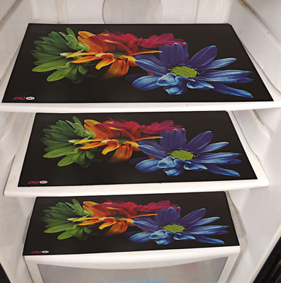 KUBER INDUSTRIES Fridge Mat(Width: 46 cm, Multi)